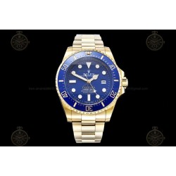 Deep Sea Dweller Wtd 904L YG/CER/YG Blue/Dot CYF A3235