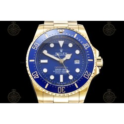 Deep Sea Dweller Wtd 904L YG/CER/YG Blue/Dot CYF A3235