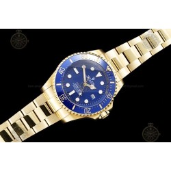 Deep Sea Dweller Wtd 904L YG/CER/YG Blue/Dot CYF A3235