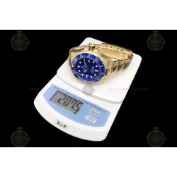 Deep Sea Dweller Wtd 904L YG/CER/YG Blue/Dot CYF A3235