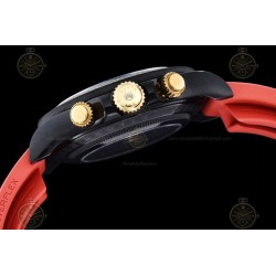 Daytona Blaken PVD/RU/CAR Red/Stk GETF SA4130