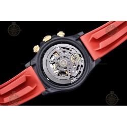 Daytona Blaken PVD/RU/CAR Red/Stk GETF SA4130