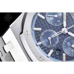 Royal Oak Chrono SS/SS Blue/Stk BF A7750 Mod