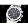 Royal Oak Chrono SS/SS Black/Stk BF A7750 Mod