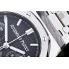 Royal Oak Chrono SS/SS Black/Stk BF A7750 Mod