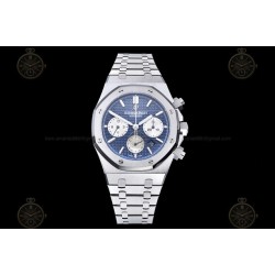 Royal Oak Chrono SS/SS Blue/White/Stk BF V2 A7750 Mod