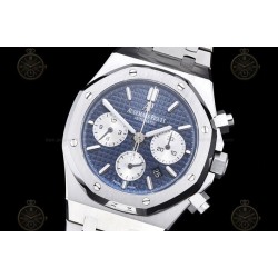 Royal Oak Chrono SS/SS Blue/White/Stk BF V2 A7750 Mod