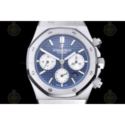 Royal Oak Chrono SS/SS Blue/White/Stk BF V2 A7750 Mod