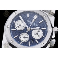 Royal Oak Chrono SS/SS Blue/White/Stk BF V2 A7750 Mod