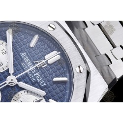 Royal Oak Chrono SS/SS Blue/White/Stk BF V2 A7750 Mod