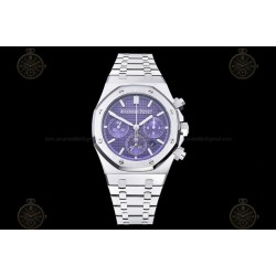 Royal Oak Chrono SS/SS Purple/Stk BF V2 A7750 Mod