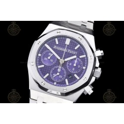 Royal Oak Chrono SS/SS Purple/Stk BF V2 A7750 Mod