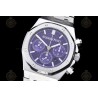 Royal Oak Chrono SS/SS Purple/Stk BF V2 A7750 Mod