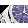 Royal Oak Chrono SS/SS Purple/Stk BF V2 A7750 Mod