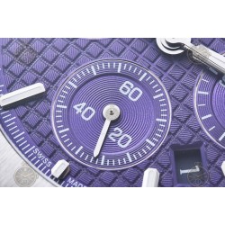 Royal Oak Chrono SS/SS Purple/Stk BF V2 A7750 Mod