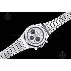 Royal Oak Chrono SS/SS White/Black/Stk BF V2 A7750 Mod