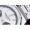 Royal Oak Chrono SS/SS White/Black/Stk BF V2 A7750 Mod