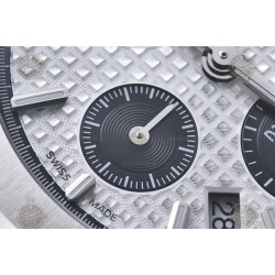 Royal Oak Chrono SS/SS White/Black/Stk BF V2 A7750 Mod