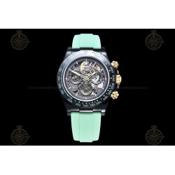 Daytona Blaken PVD/RU/CAR Green/Stk GETF SA4130