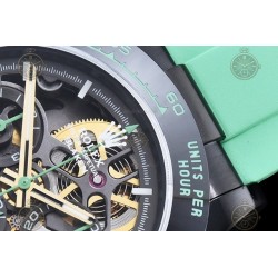 Daytona Blaken PVD/RU/CAR Green/Stk GETF SA4130