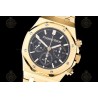 Royal Oak Chrono YG/YG Black/Stk BF A7750 Mod