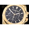 Royal Oak Chrono YG/YG Black/Stk BF A7750 Mod