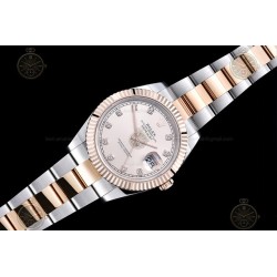 Datejust 41mm 126331 904L RG-SS/Flt/Oys RG/Dia EWE A3235