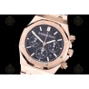 Royal Oak Chrono RG/RG Black/Stk BF A7750 Mod