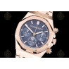 Royal Oak Chrono RG/RG Blue/Stk BF A7750 Mod