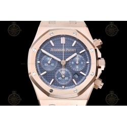 Royal Oak Chrono RG/RG Blue/Stk BF A7750 Mod