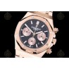 Royal Oak Chrono RG/RG Black/Gold/Stk BF A7750 Mod