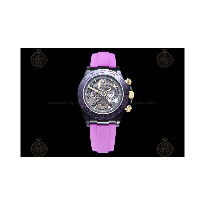 Daytona Blaken PVD/RU/CAR Purple/Stk GETF SA4130