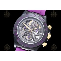 Daytona Blaken PVD/RU/CAR Purple/Stk GETF SA4130