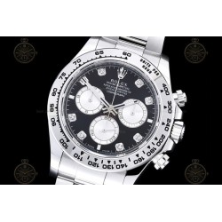 Daytona 904L SS/SS Black/Silver/Dia APSF SH4131