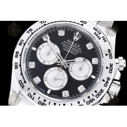 Daytona 904L SS/SS Black/Silver/Dia APSF SH4131