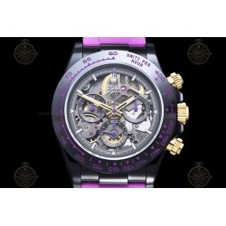 Daytona Blaken PVD/RU/CAR Purple/Stk GETF SA4130