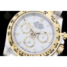 Daytona 904L YG/SS White/Stk APSF SH4131