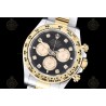 Daytona 904L YG/SS Black/Gold/Dia APSF SH4131