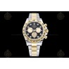 Daytona 904L YG/SS Black/Gold/Dia APSF SH4131