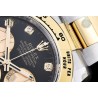 Daytona 904L YG/SS Black/Gold/Dia APSF SH4131