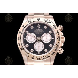 Daytona 126505 904L Wtd RG/RG/RG Blk/White/Dia 904L QF V6 SH4131