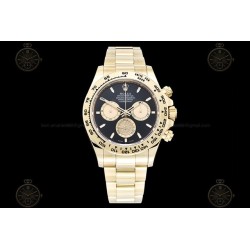 Daytona 904L YG/YG Black/Gold/Stk APSF SH4131