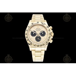 Daytona 904L YG/YG Gold/Black/Stk APSF SH4131