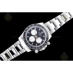 Daytona 904L SS/CER/RU Lemans Black/White/Stk FF A7750