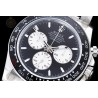 Daytona 904L SS/CER/RU Lemans Black/White/Stk FF A7750