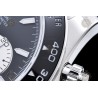 Daytona 904L SS/CER/RU Lemans Black/White/Stk FF A7750