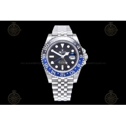 GMT-Master II 904L SS/BLNR/Jub Black/Dot FF SH3285