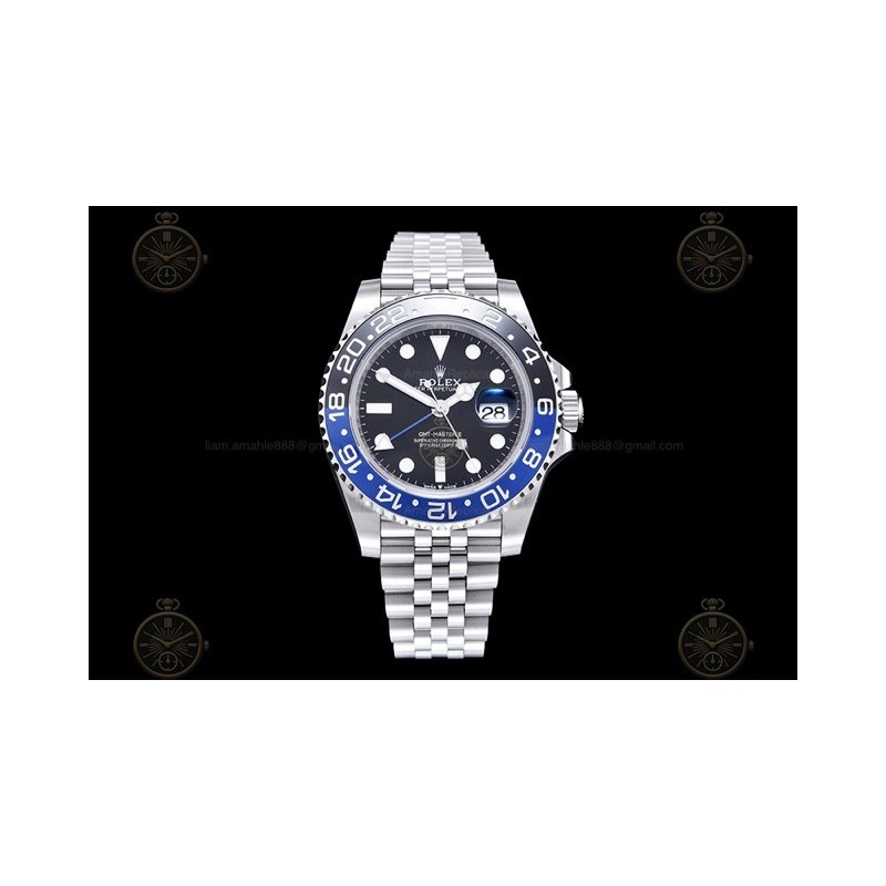 GMT-Master II 904L SS/BLNR/Jub Black/Dot FF SH3285