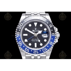 GMT-Master II 904L SS/BLNR/Jub Black/Dot FF SH3285