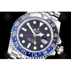 GMT-Master II 904L SS/BLNR/Jub Black/Dot FF SH3285